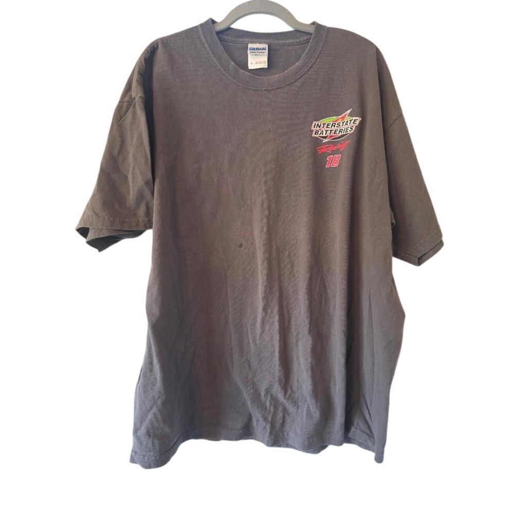 Interstate Batteries Racing 18 NASCAR Graphic T-Shirt XL Gray  Description